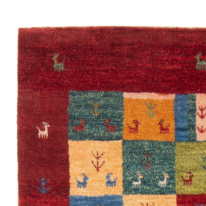 Tapis Gabbeh - Persan - 150 x 102 cm - multicolore