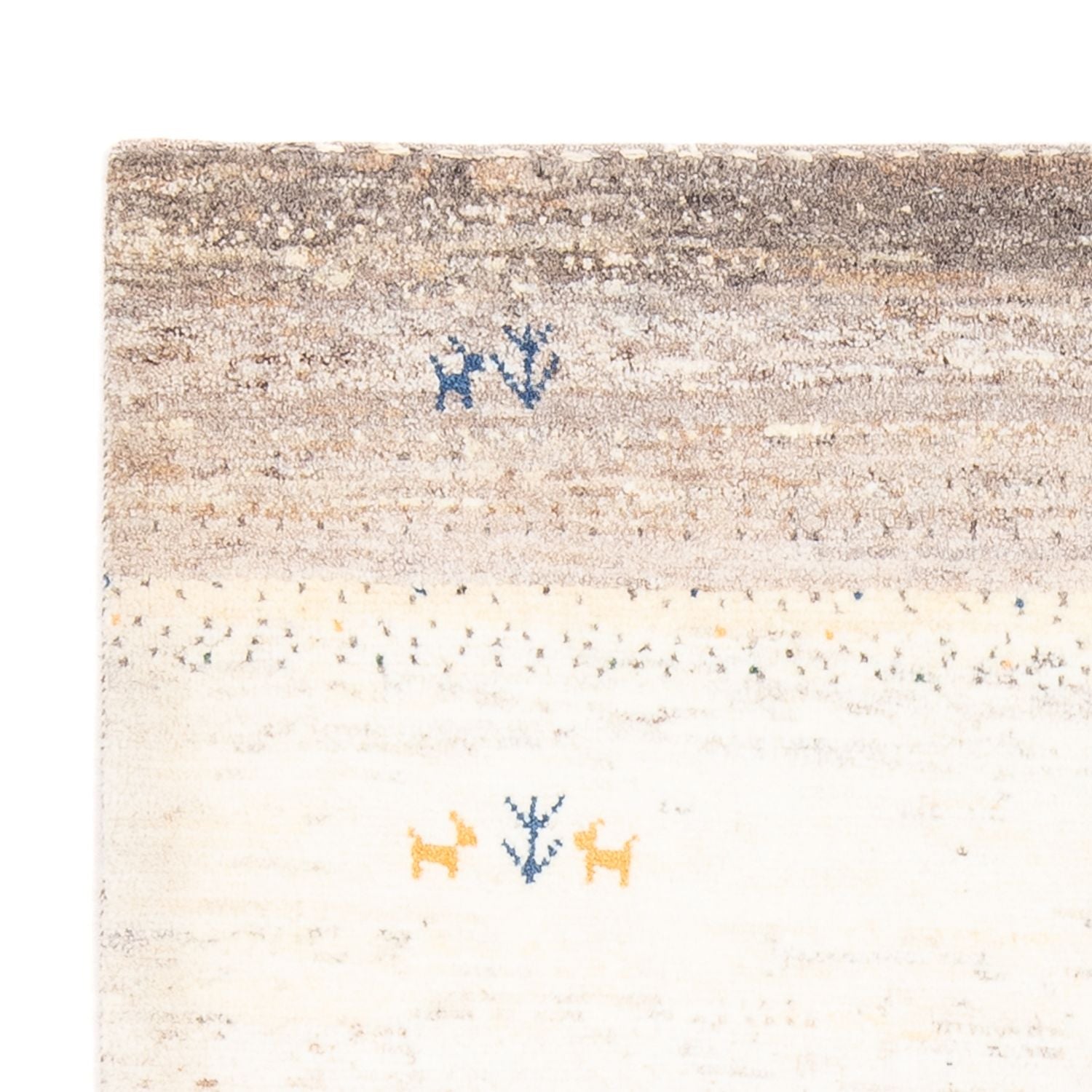 Tapis Gabbeh - Persan - 153 x 110 cm - multicolore