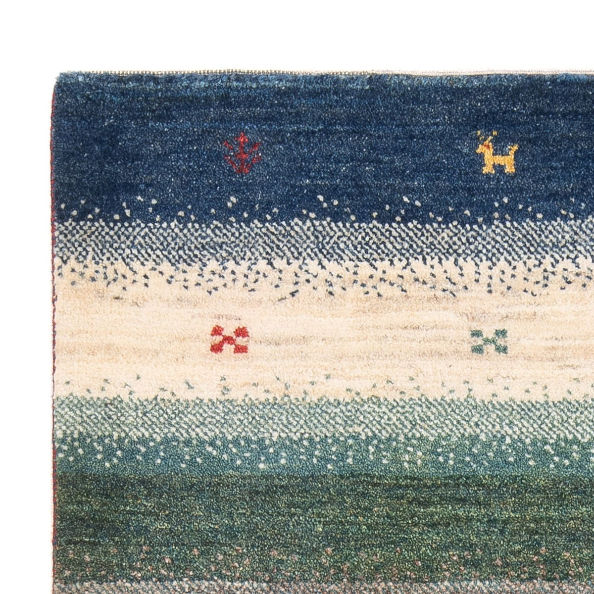 Tapis Gabbeh persan Tapis 107x153cm - Perserteppich Wollteppich