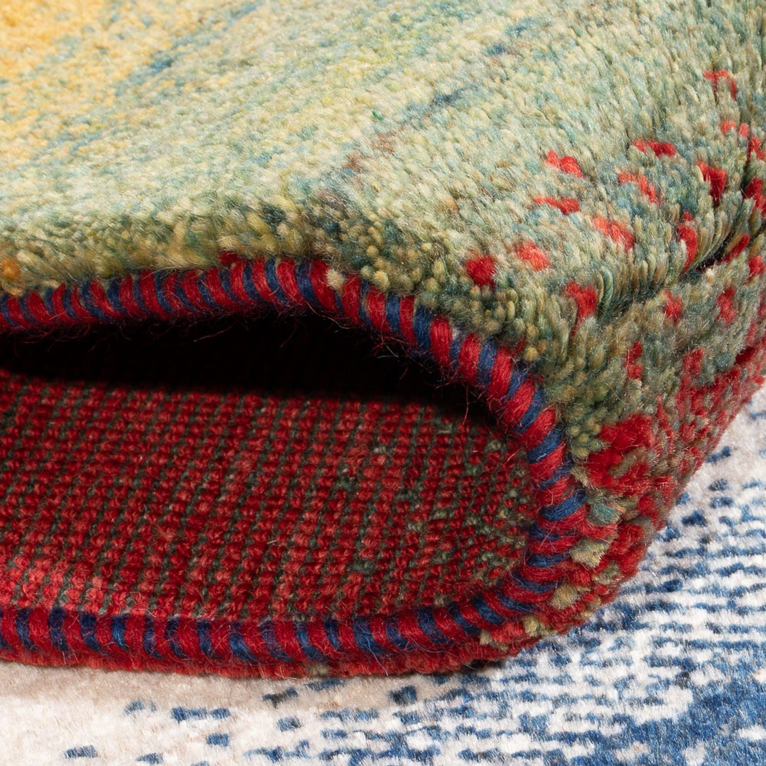 Tapis Gabbeh - Persan - 153 x 107 cm - multicolore