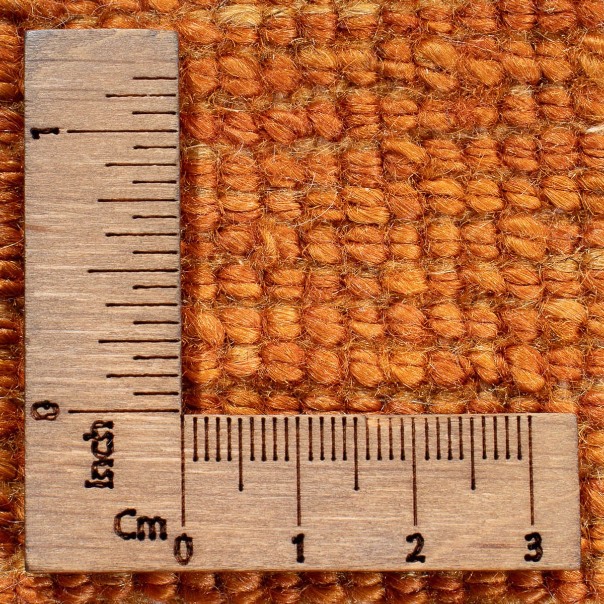 Tapis Gabbeh - Persan - 145 x 114 cm - orange