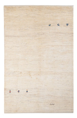 Tapis Gabbeh - Persan - 202 x 138 cm - argent