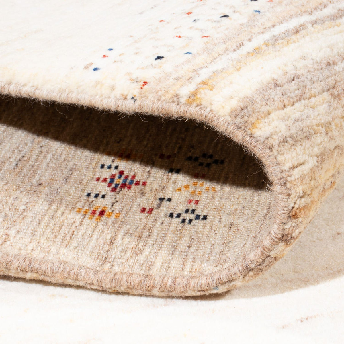 Tapis Gabbeh - Persan - 209 x 150 cm - multicolore