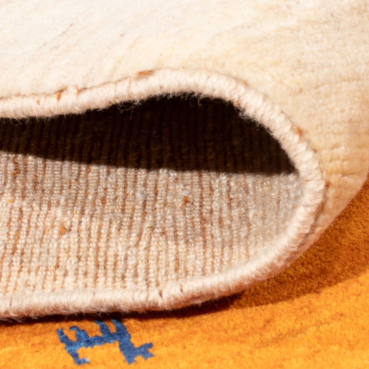 Tapis Gabbeh - Persan - 196 x 153 cm - multicolore