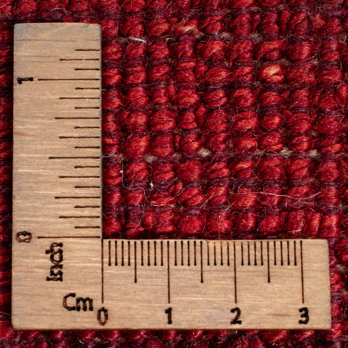 Tapis Gabbeh - Persan - 206 x 148 cm - rouge