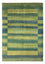 Tapis Gabbeh - Persan - 204 x 148 cm - vert foncé