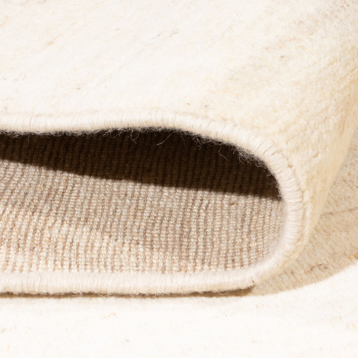 Tapis Gabbeh - Persan - 207 x 155 cm - argent