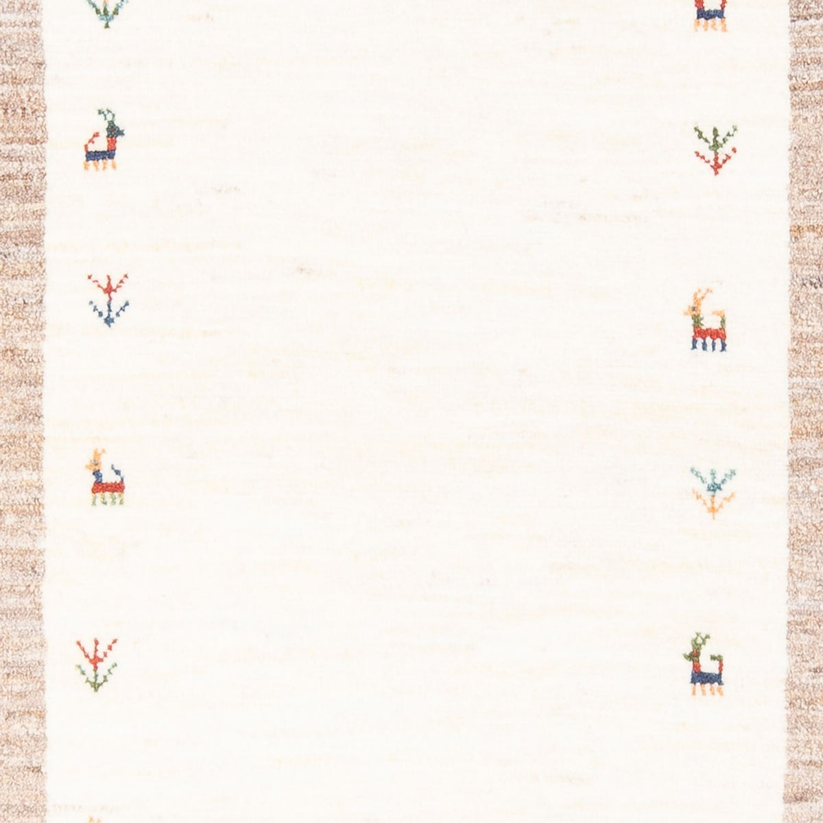Tapis Gabbeh - Persan - 156 x 103 cm - multicolore