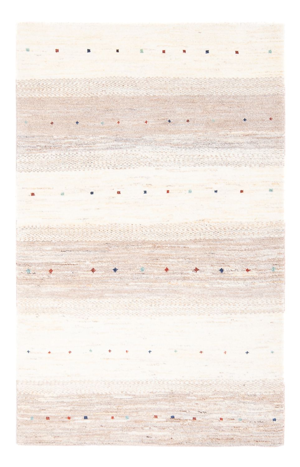 Tapis Gabbeh - Persan - 145 x 96 cm - multicolore