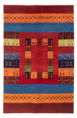 Tapis Gabbeh - Persan - 192 x 134 cm - multicolore