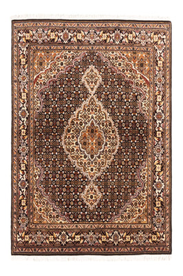 Tapis persan - Tabriz - Royal - 147 x 105 cm - bleu foncé