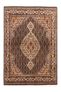Tapis persan - Tabriz - Royal - 147 x 105 cm - bleu foncé