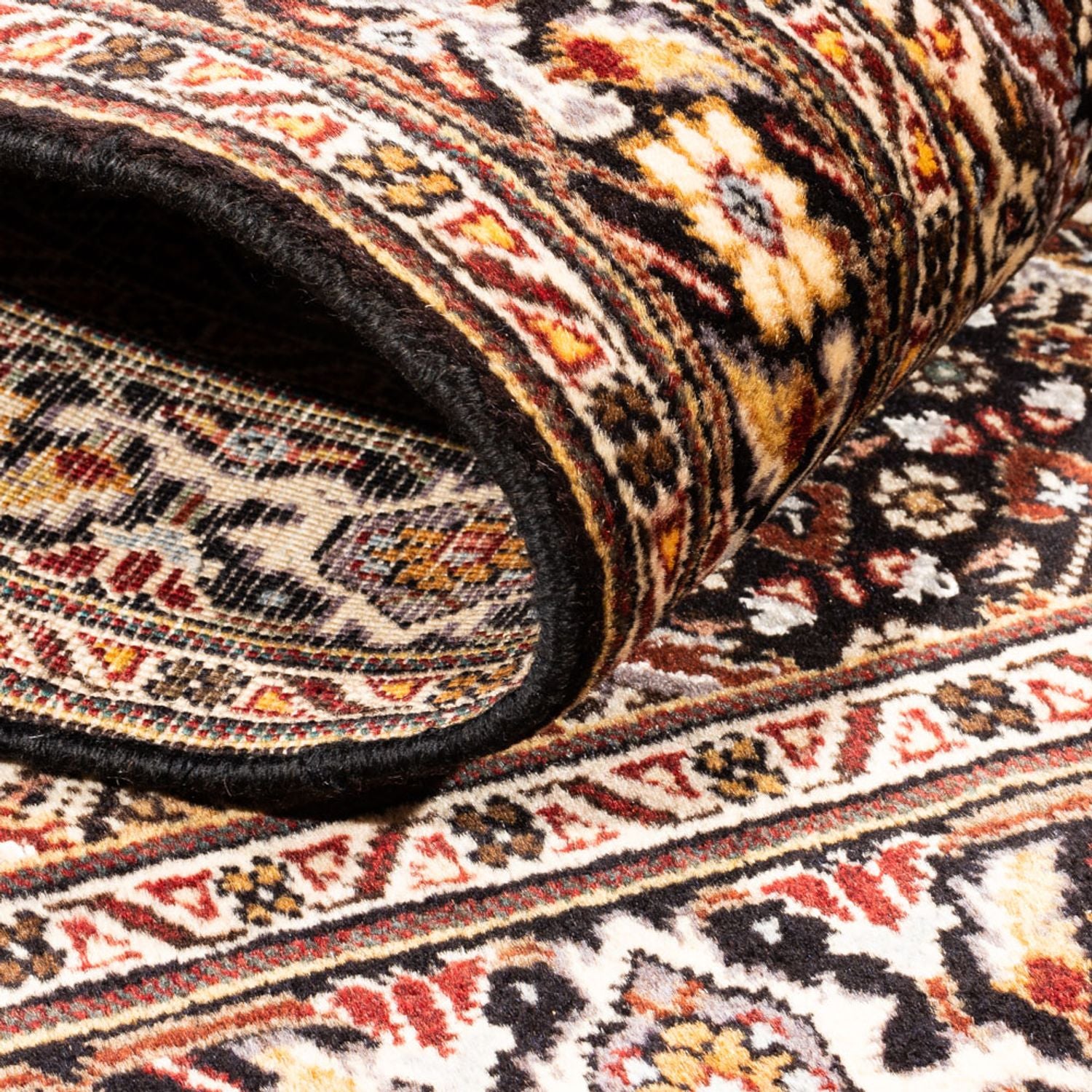 Tapis persan - Tabriz - Royal - 147 x 105 cm - bleu foncé