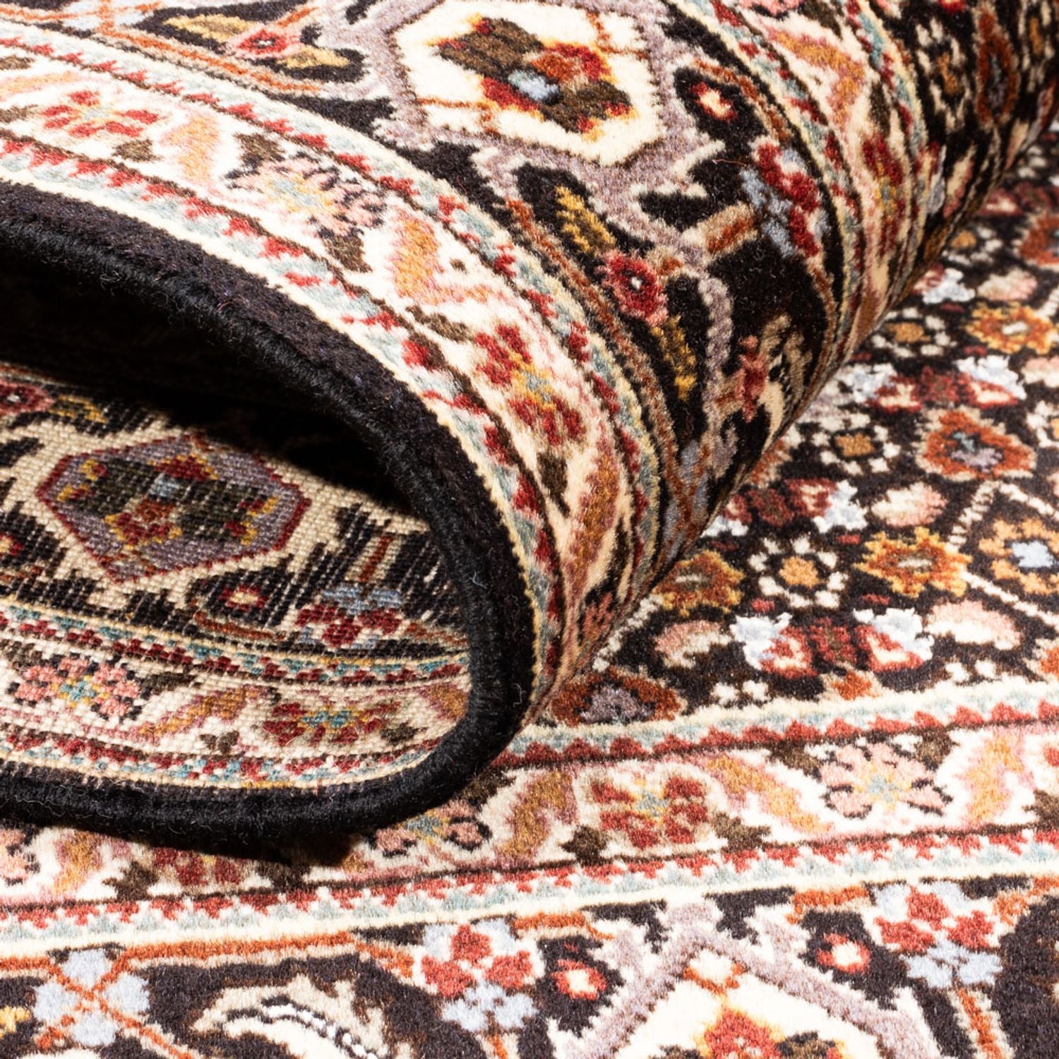 Tapis persan - Tabriz - Royal - 150 x 102 cm - bleu foncé