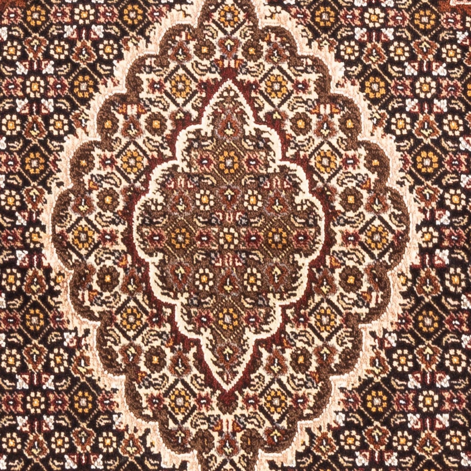 Tapis persan - Tabriz - Royal - 144 x 101 cm - bleu foncé
