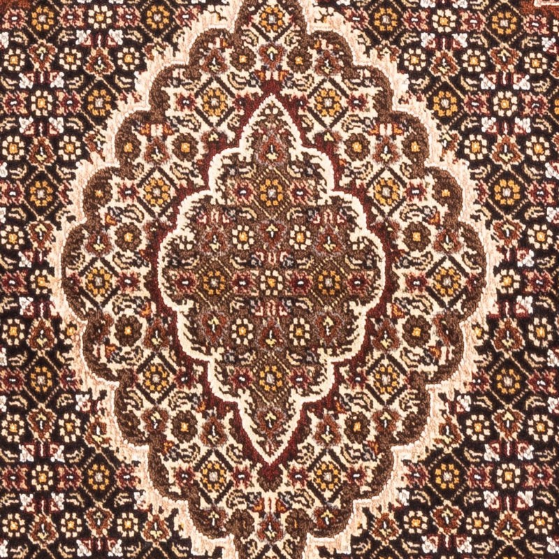 Tapis persan - Tabriz - Royal - 144 x 101 cm - bleu foncé