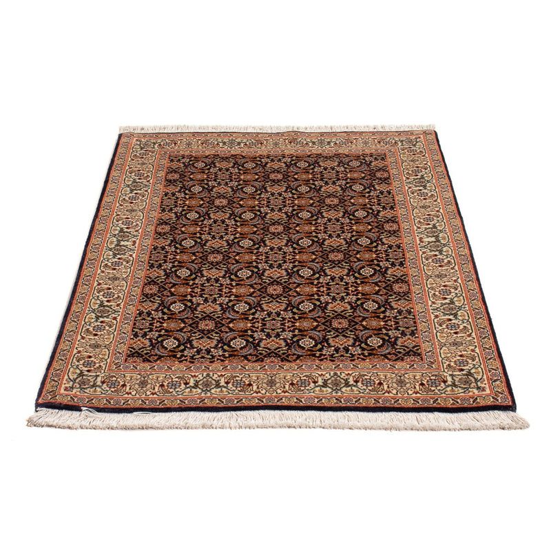Tapis persan - Tabriz - Royal - 117 x 83 cm - bleu foncé