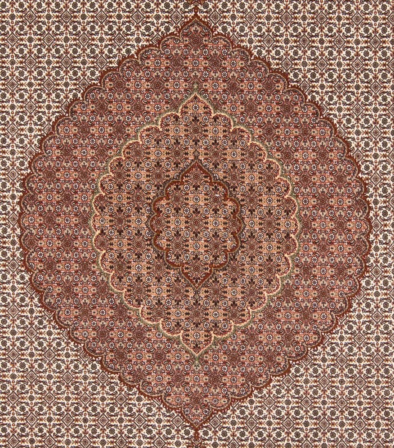 Tapis persan - Tabriz - 355 x 250 cm - marron clair