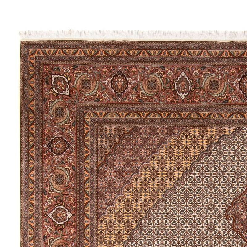 Tapis persan - Tabriz - 355 x 250 cm - marron clair