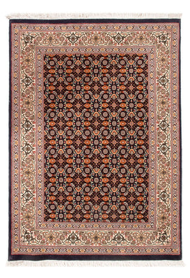 Tapis persan - Tabriz - Royal - 116 x 83 cm - bleu foncé
