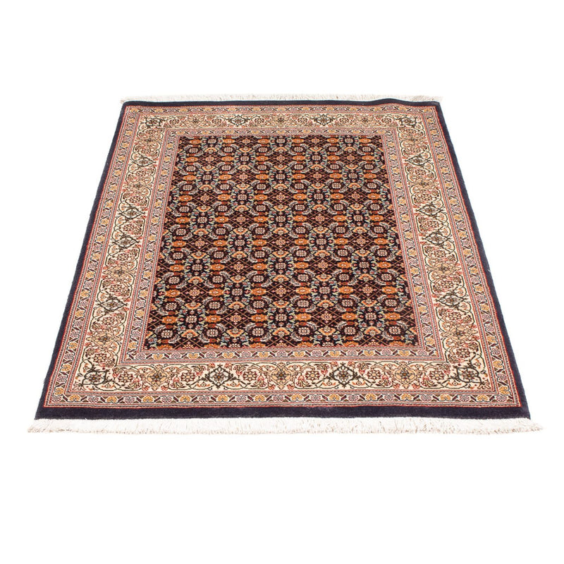 Tapis persan - Tabriz - Royal - 116 x 83 cm - bleu foncé