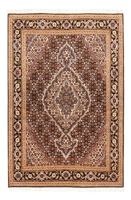 Tapis persan - Tabriz - 150 x 103 cm - bleu foncé
