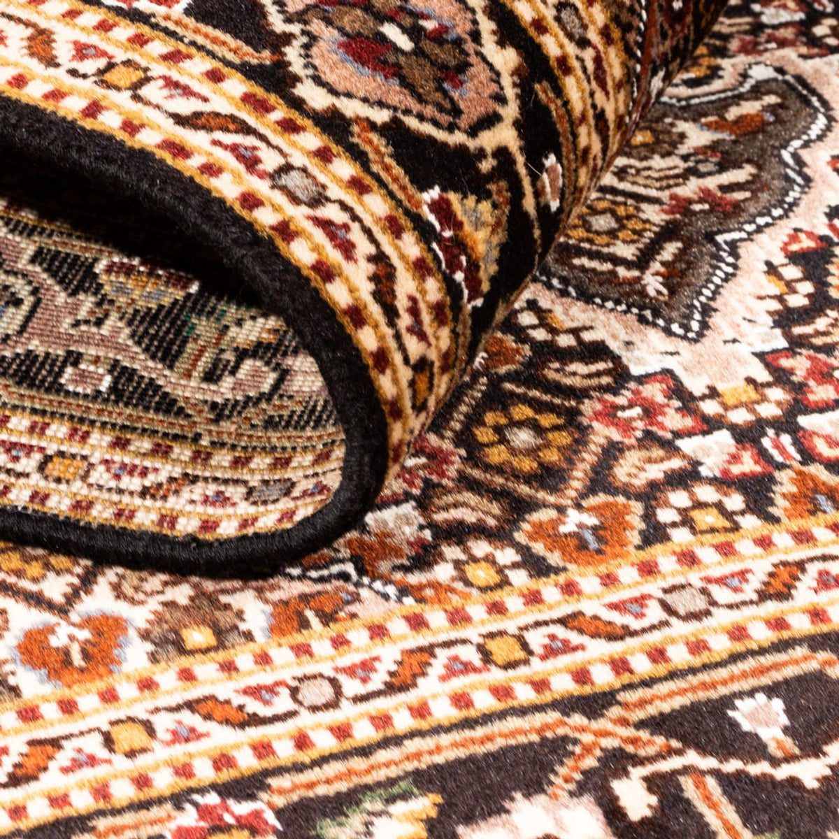 Tapis persan - Tabriz - 150 x 103 cm - bleu foncé