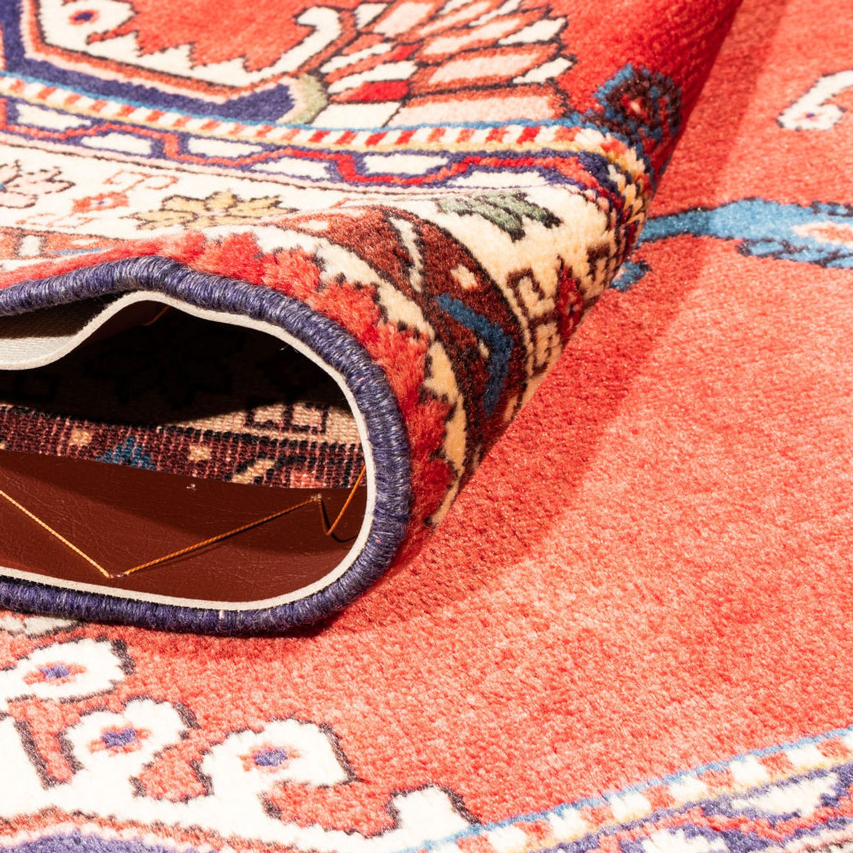 Tapis persan - Nomadic - 154 x 109 cm - rouge