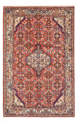 Tapis persan - Nomadic - 194 x 147 cm - rouge