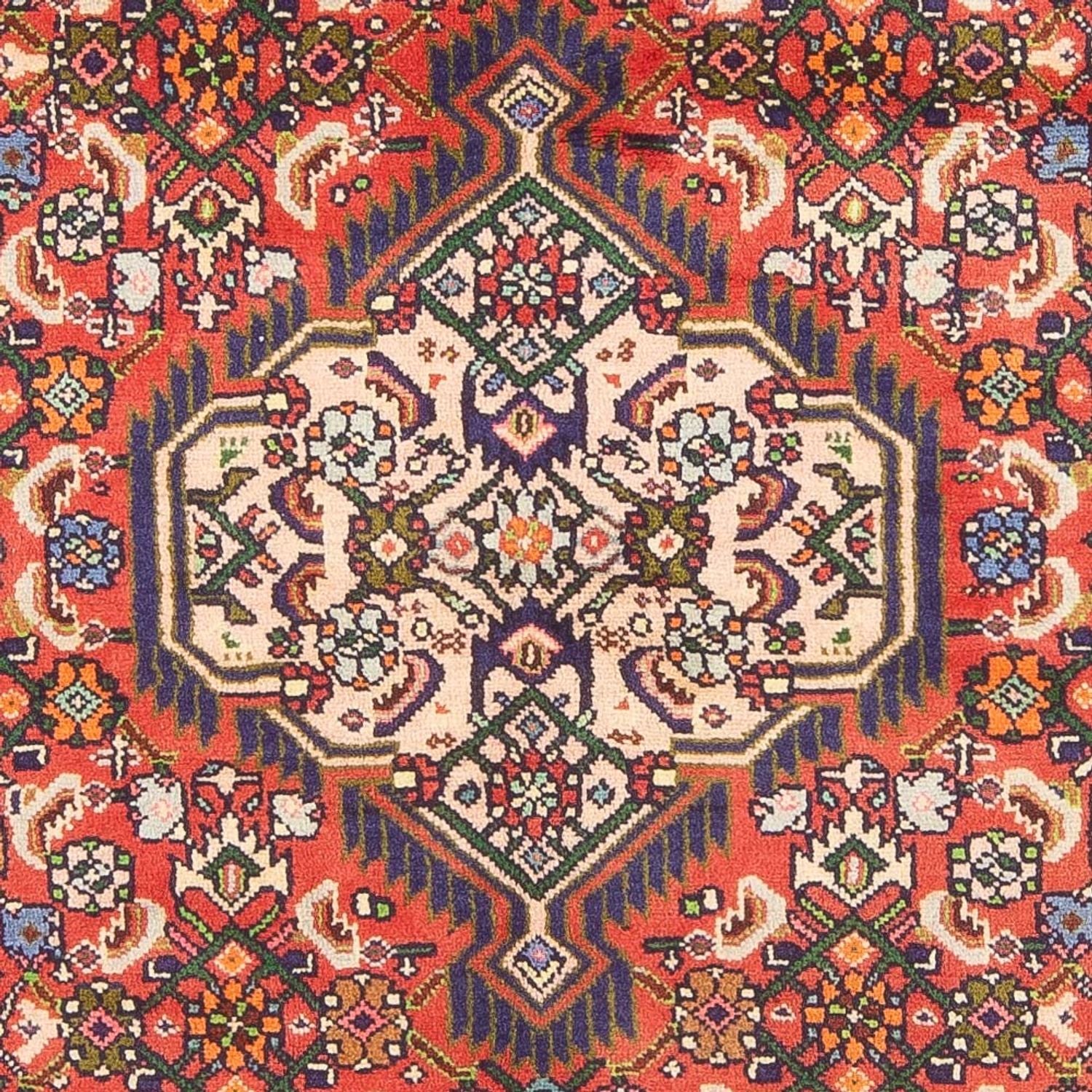Tapis persan - Nomadic - 194 x 147 cm - rouge