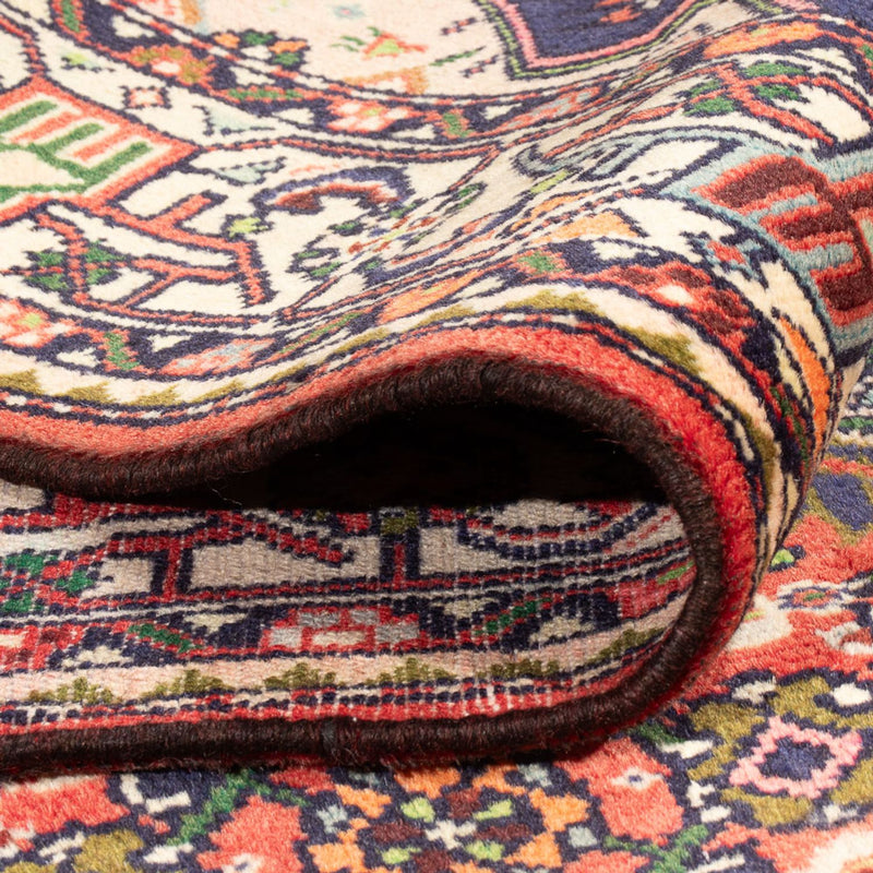 Tapis persan - Nomadic - 194 x 147 cm - rouge