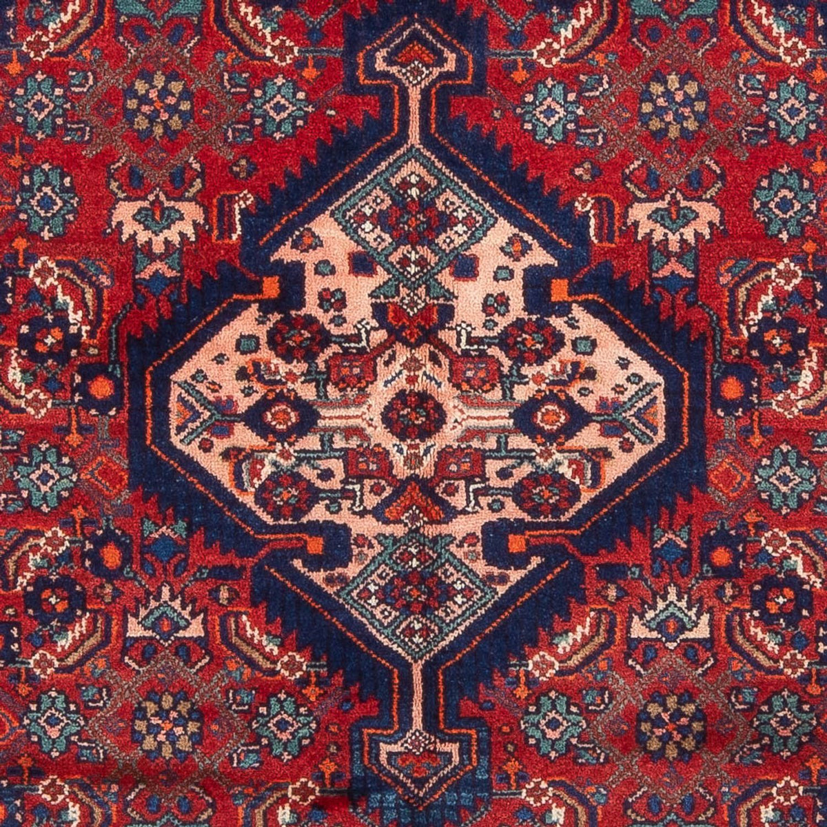 Tapis persan - Nomadic - 220 x 137 cm - rouge