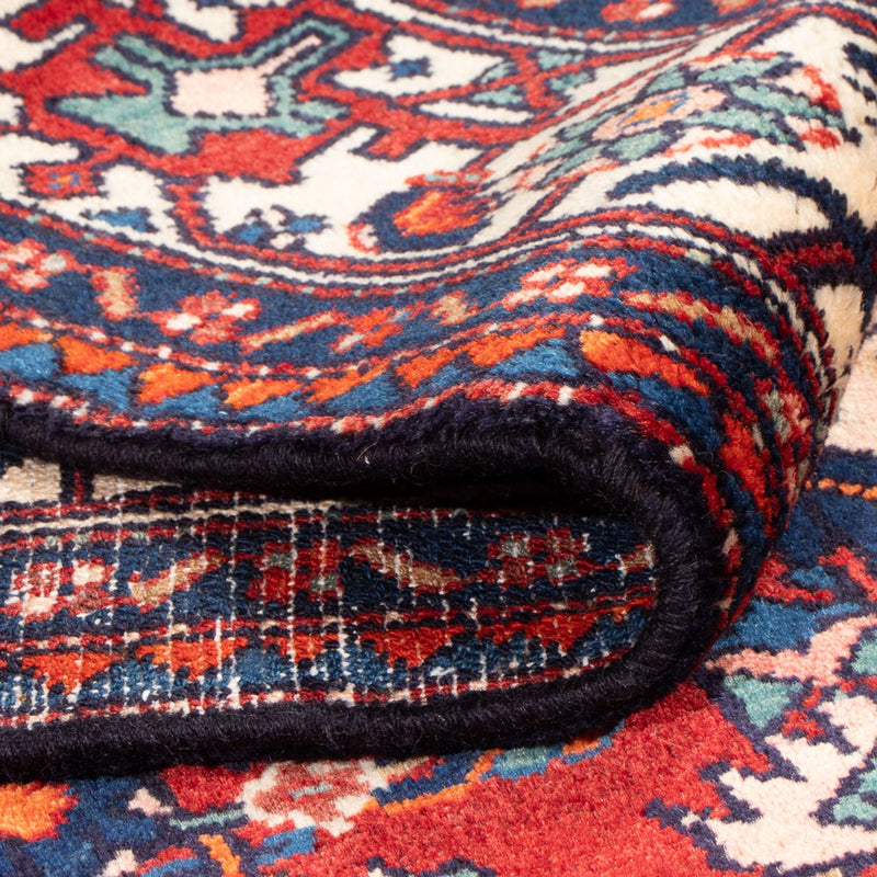 Tapis persan - Nomadic - 220 x 137 cm - rouge
