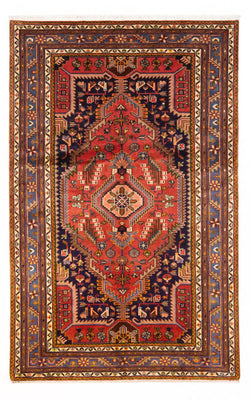 Tapis persan - Nomadic - 222 x 140 cm - rouge