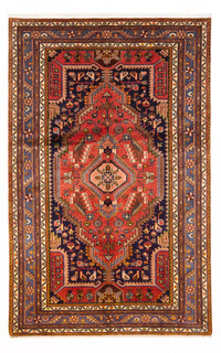 Tapis persan - Nomadic - 222 x 140 cm - rouge