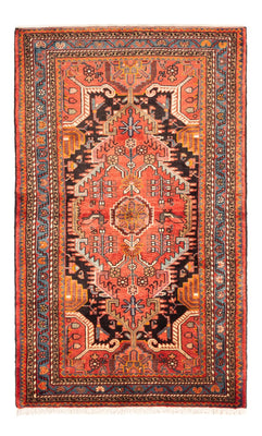 Tapis persan - Nomadic - 164 x 99 cm - rouge