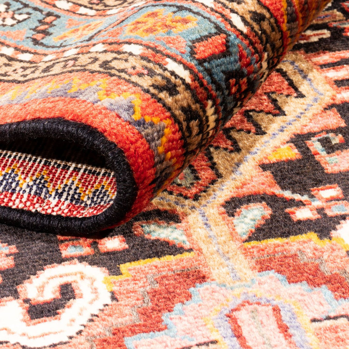 Tapis persan - Nomadic - 164 x 99 cm - rouge