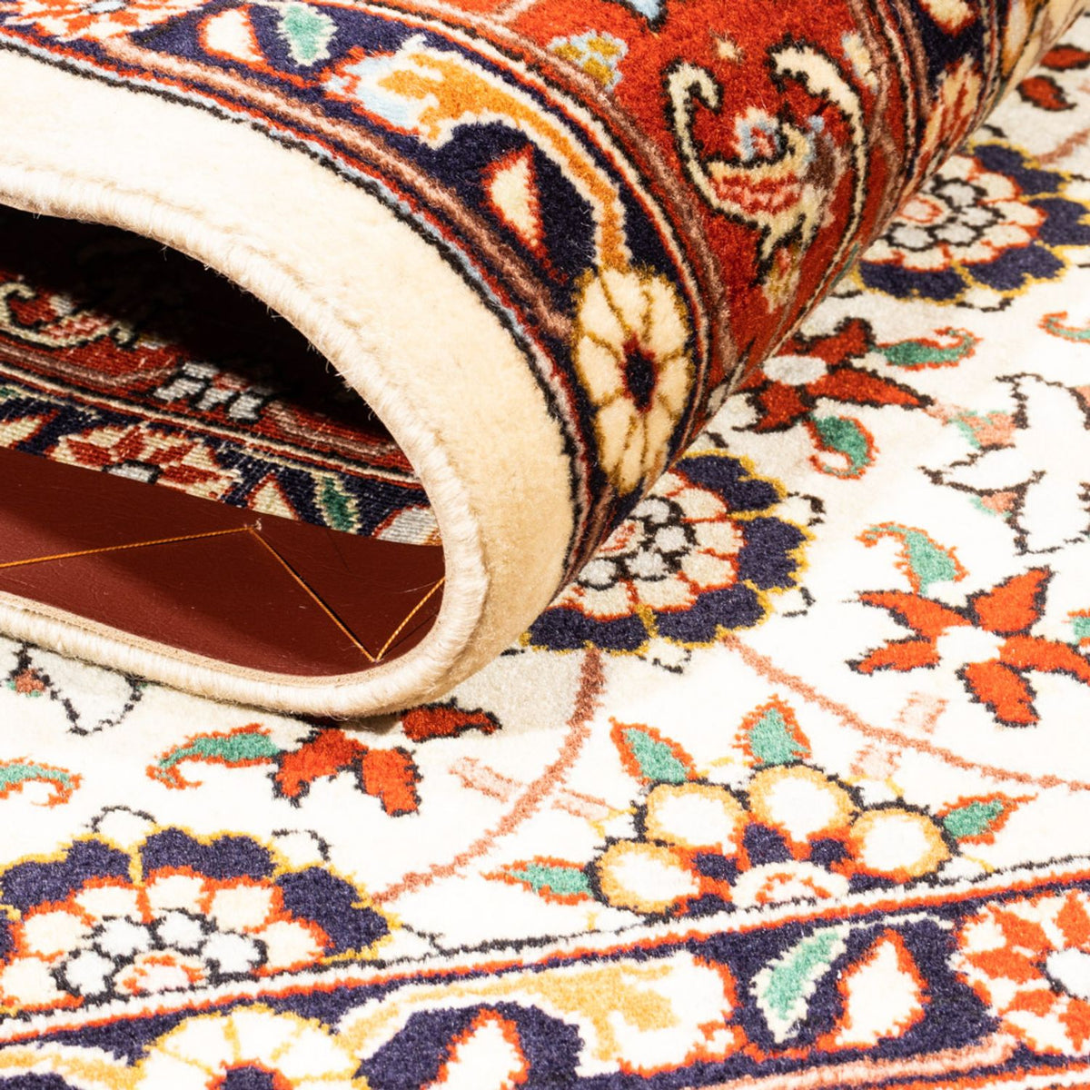 Tapis persan - Nomadic - 150 x 105 cm - crème