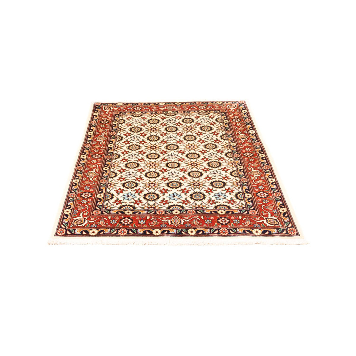 Tapis persan - Nomadic - 150 x 105 cm - crème