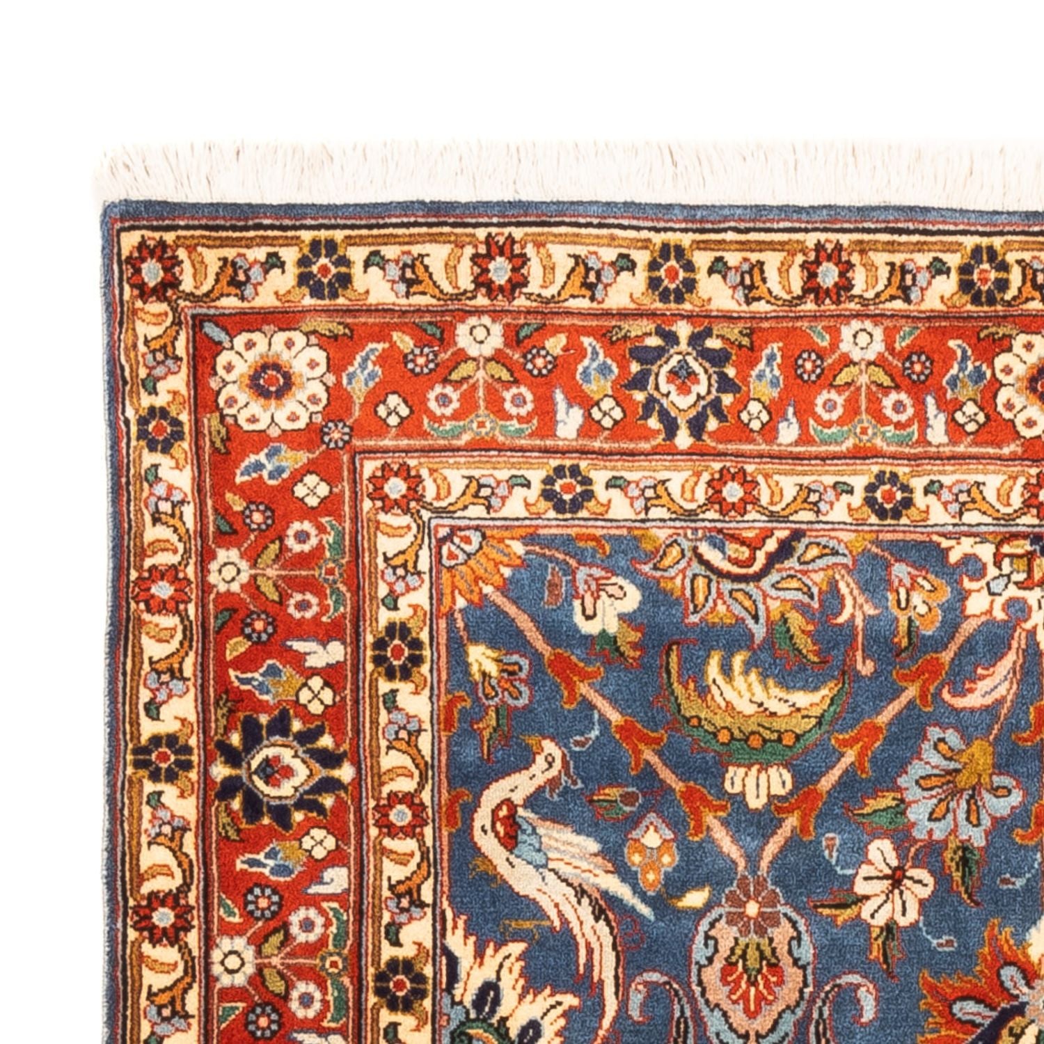Tapis persan - Nomadic - 162 x 107 cm - bleu
