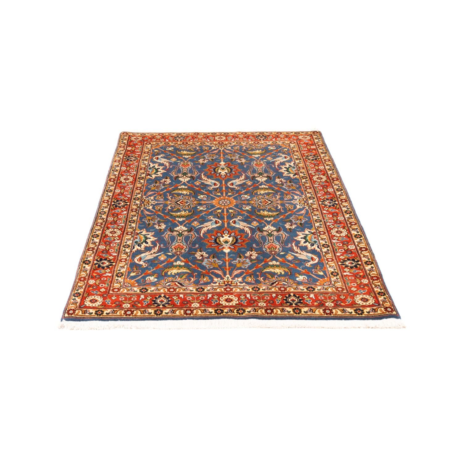 Tapis persan - Nomadic - 162 x 107 cm - bleu