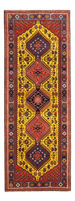 Tapis de couloir Tapis persan - Nomadic - 202 x 78 cm - jaune