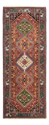 Tapis de couloir Tapis persan - Nomadic - 197 x 82 cm - rouge