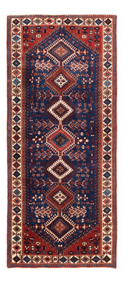 Tapis de couloir Tapis persan - Nomadic - 192 x 85 cm - bleu foncé