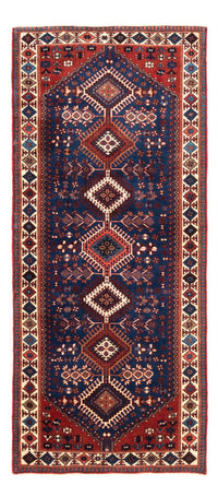 Tapis de couloir Tapis persan - Nomadic - 192 x 85 cm - bleu foncé