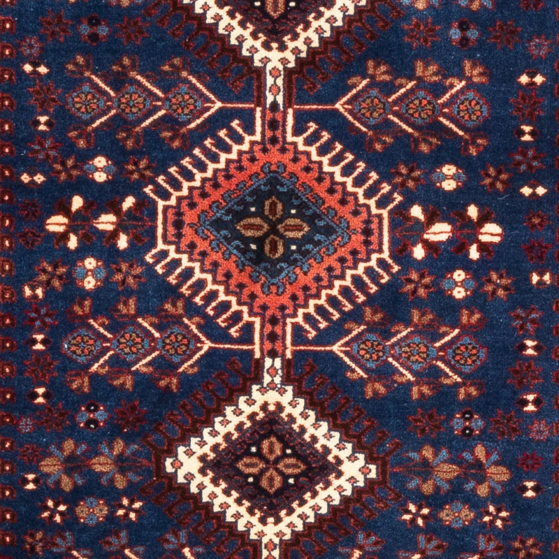 Tapis de couloir Tapis persan - Nomadic - 192 x 85 cm - bleu foncé