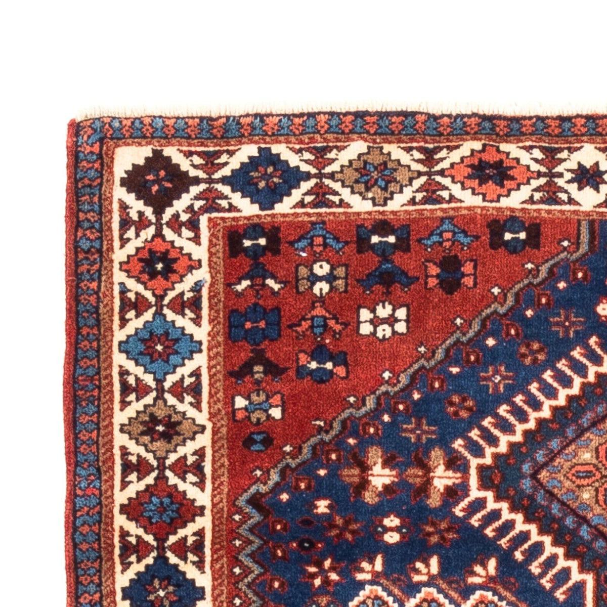 Tapis de couloir Tapis persan - Nomadic - 192 x 85 cm - bleu foncé