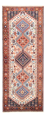 Tapis de couloir Tapis persan - Nomadic - 200 x 80 cm - crème
