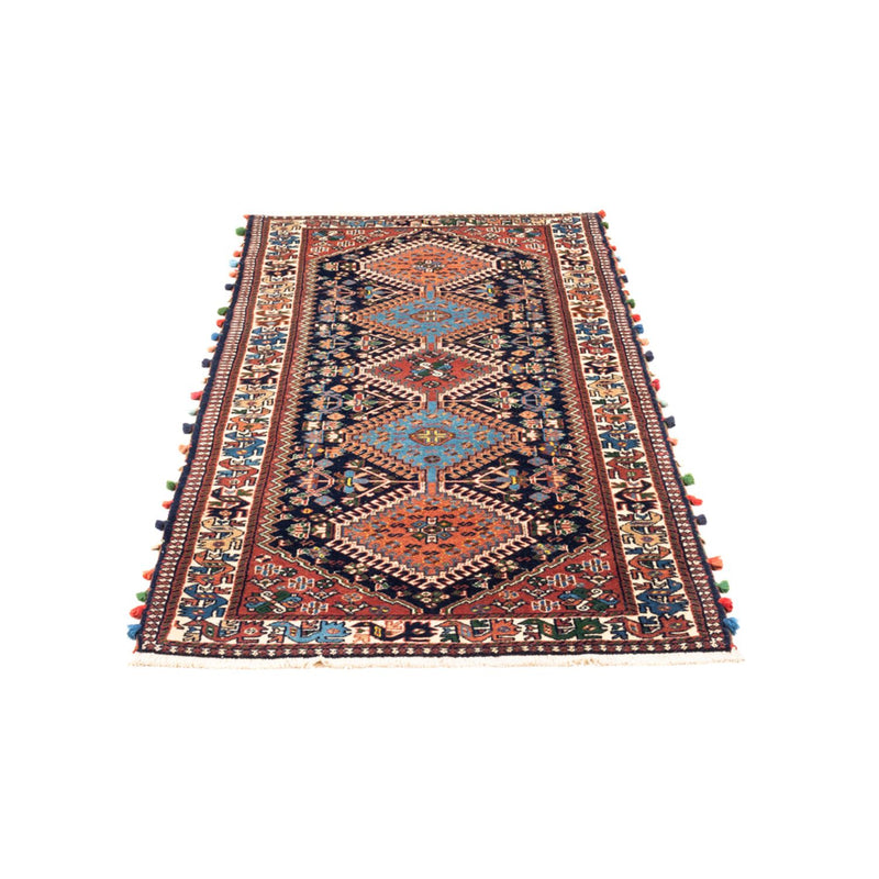 Tapis de couloir Tapis persan - Nomadic - 200 x 83 cm - bleu foncé
