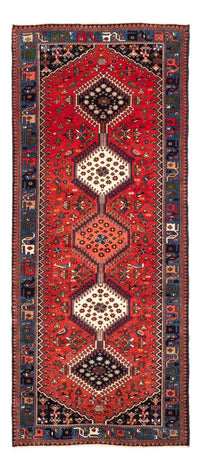 Tapis de couloir Tapis persan - Nomadic - 194 x 81 cm - rouge